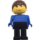LEGO Helicopter Pilot with Brown Hair Minifigure