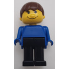 LEGO Hélicoptère Pilote avec Marron Cheveux Minifigurine