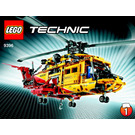 LEGO Helicopter Set 9396 Instructions