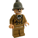 LEGO Henry Jones with Gray Helmet and Diary Minifigure