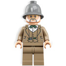 LEGO Henry Jones with Gray Helmet Minifigure
