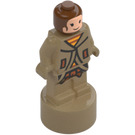 LEGO Hermione Granger Statuette with Dark Tan Outfit Minifigure