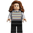 LEGO Hermione Granger Striped Tröja och Svart Ben Minifigur