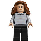 LEGO Hermione Granger Striped Sweater en Zwart Poten minifigure