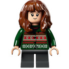 LEGO Hermione Granger with Dark Green Cardigan and Gray Legs Minifigure