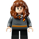 LEGO Hermione Granger s Šedá Gryffindor Skokan Minifigurka