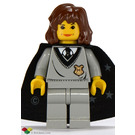 LEGO Hermione met Licht Grijs Hogwarts Uniform  Minifiguur