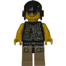 LEGO Hero, Autista / Meccanico con Utility Gilet Minifigure