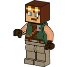 LEGO Hero with Dark Green Torso and Dark Tan Legs Minifigure