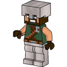 LEGO Hero with Dark Green Torso and Flat Silver Legs and Helmet Minifigure