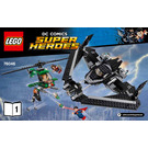 LEGO Heroes of Justice: Sky High Battle 76046 Instruktioner