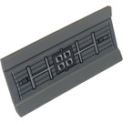 LEGO Hinge 6 x 3 with Antenna Spokes and Black Lines Sticker (2440)