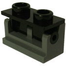 LEGO Hinge Brick 1 x 2 with Black Top Plate