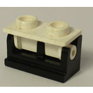 LEGO Hinge Brick 1 x 2 with White Top Plate (3937 / 3938)