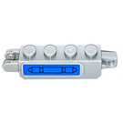 LEGO Hinge Brick 1 x 4 with Fingers with Shock Absorber left Leg Sticker (30387)
