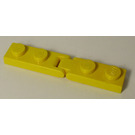 LEGO Scharnier Plaat 1 x 2 met 1 en 2 Vingers, Complete Assembly