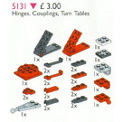 LEGO Hinges, Couplings, Turntables Set 5131