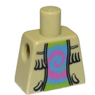LEGO Hippie Torso without Arms (973)