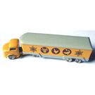 LEGO HO Mercedes Refrigerated Truck med Tilhenger og Dobbel Aksel med Animals Symbols