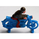 LEGO HO Scale Motorcyclist (Racing)