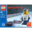 LEGO Hockey Player, White 7919