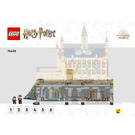 LEGO Hogwarts Castle: The Great Hall  76435 Instrukcje