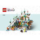 LEGO Holiday Ski Pente et Cafe 41756 Instructions