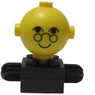 레고 Homemaker Figure with Yellow Head and Glasses