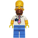 LEGO Homer Simpson with Tie and Badge Minifigure