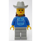 LEGO Horse Riding Female with Blue Jogging Suit Minifigure