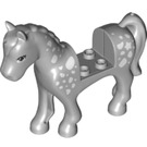 LEGO Pferd mit Grau Splotches (26568)