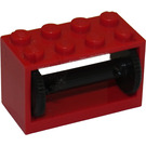 LEGO Tuyau Reel 2 x 4 x 2 Titulaire avec Spool (4209)