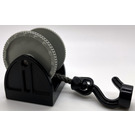 LEGO Hose Reel Holder with Light Gray Drum (4654)