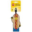 LEGO Hot Dog Guy Luggage Tag (5005582)