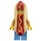 LEGO Hot Dog Vendor in a Hot Dog Suit Minifigure