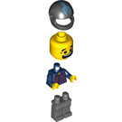 LEGO Hot Rod Driver in Blue Outfit Minifigure