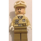 LEGO Hoth Rebel Trooper mit Beige Helm und Stoppel Minifigur