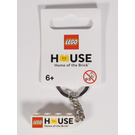 LEGO House 2x4 Brick Key Chain (853712)