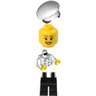 LEGO House Female Chef mit Schwarz Beine Minifigur