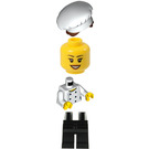 LEGO House Vrouwelijk Chef met Zwart Poten Minifiguur