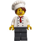 LEGO House Female Chef with Dark Stone Gray Legs Minifigure