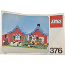 LEGO House with Garden 376-2 Instruktioner