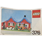 LEGO House mit Garden 376-2 Instructions