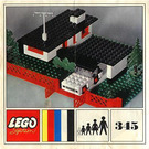 LEGO House with Mini Wheel Car Set 345-1 Instructions