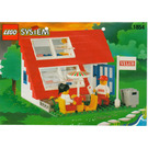 LEGO House met Roof-Windows 1854 Instructions