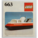 LEGO Hovercraft Set 663 Instructions