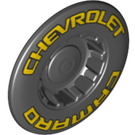 LEGO Hub Cap with Large Flange with Chevrolet (49113)