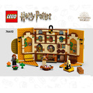 LEGO Hufflepuff House Banner 76412 Instruktioner