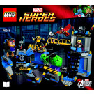 LEGO Hulk Lab Smash 76018 Anweisungen