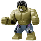 LEGO Hulk (Groot) met Sand Blauw Pants met Lavendel Panels Minifiguur